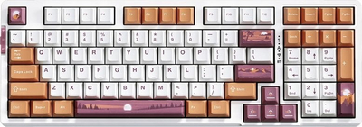 Гејминг тастатура VGN V98 Pro V2, механичка Kailh Blueberry Ice Cream, RGB, Twilight