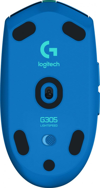 Logitech G305 Lightspeed Безжичен Гејминг Глушец, Blue