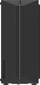 Kasë Darkflash DK151, e zezë, Midi Tower