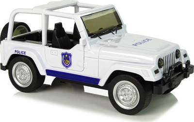 Lodër Leantoy Import automjet police, e bardhë