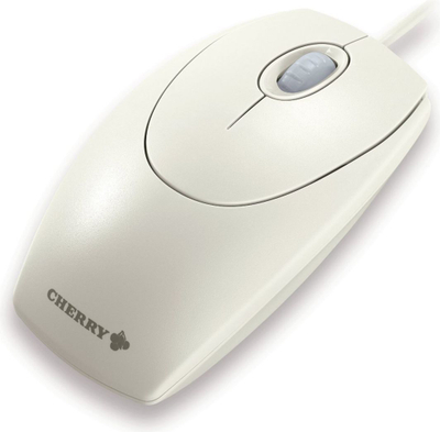 Maus Cherry M-5400, me kabllo, USB, i bardhë