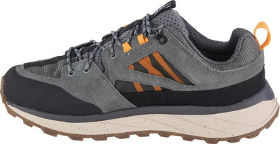 Këpucë trekking Jack Wolfskin Terraquest Texapore Low M, me shollë Vibram, për burra, gri portokalli