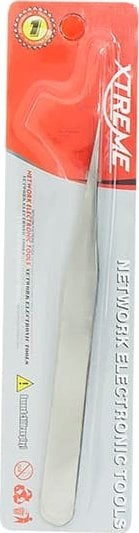 Pincetë antimagnetike XTREME, e drejtë, 120mm, majë e hollë