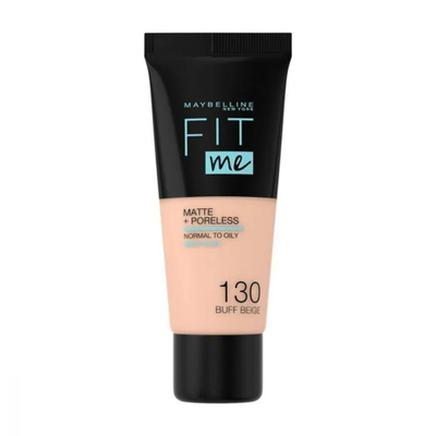 Krem Pudër Maybelline Fit Me, Matte+Poreless, no.130, 30ml