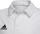Bluzë polo për kalama adidas Entrada 22 Jr HC5059, AeroReady, 100% poliester i ricikluar, e bardhë