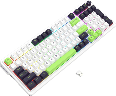 Гејминг тастатура Redragon K686 Pro, механичка безжична, 98 копчиња, RGB