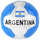 Top futbolli Argentina Colorful, madhësia 5, dizajn bardhë e kaltër
