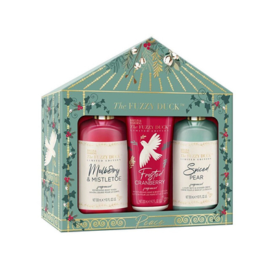 Set Baylis & Harding Winter Kingdom, krem dushi, 200 ml + qumësht për trup dhe duar, 200 ml + xhel dushi, 300 ml