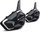 Sistem za комуникација за мотор Midland R1 Mesh Twin Set, Bluetooth Mesh, 2 единици, црн