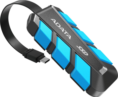 SSD i jashtëm ADATA SC740, 2TB, USB 3.2 Type C, blu