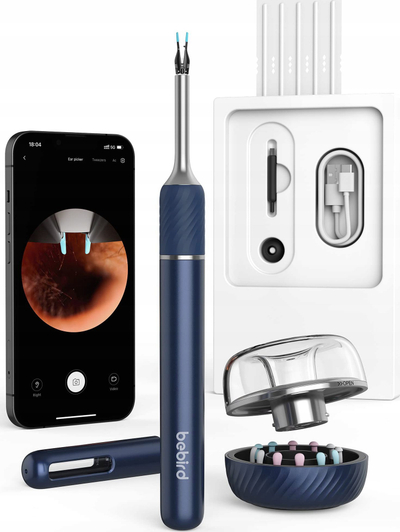 Отоматоскоп со камера Bebird Note 5 Pro, 10MP, Wi-Fi, црн