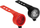 Set dritash biçiklete Torch 55010, të zeza / të kuqe