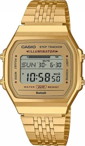 Orë dore Casio ABL-100WEG-9AEF, 38mm, digjitale Quartz, ngjyrë ari