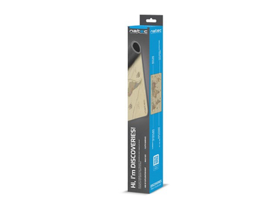 Подлога за глушец Natec Discoveries Maxi Pad NPO-1457, 800x400 mm, водоотпорна површина, дизајн мапа на светот