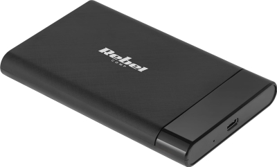 Надворешно куќиште за диск 2.5\" Rebel, SATA III, USB C 3.1, алуминиум