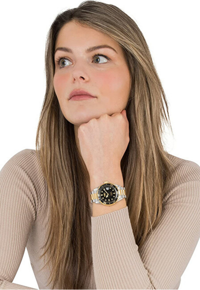 Invicta Pro Diver Кварцен Часовник, Двобоен