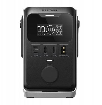 Stacion energjie portabël EcoFlow TRAIL 300 DC PPS, 288Wh, gri