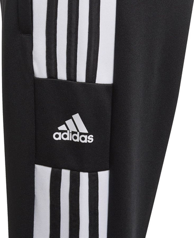 Pantallona trajnimi adidas Squadra 21 Youth GK9553, për kalamaj, poliestër i ricikluar, të zeza