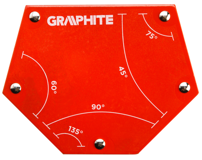 Shpatul magnetike e saldimit Graphite, 111x136x24mm, 34.0 kg