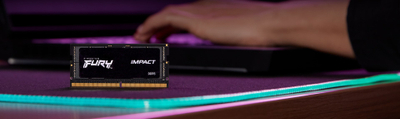 RAM laptop Kingston Fury Impact DDR5, 16GB, 5600MHz, i zi