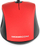 Mouse Modecom M10S Silent, optik, me kabllo, i kuq