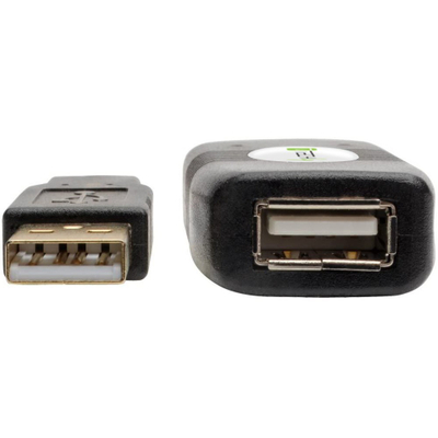 Kабел USB Techly 023646, USB A во USB A, 10 m, црн