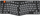 Tastierë mekanike Keychron K15 Max QMK Wireless Alice K15M-H1, ergonomike, me rrotë kontrolli, gri me të zezë