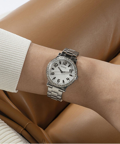 Orë për femra Guess Fawn GW0686L1, e argjendtë
