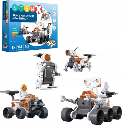 Set edukativ STEMX Space Adventure New Energy, eksperimente shkencore, për kalamaj