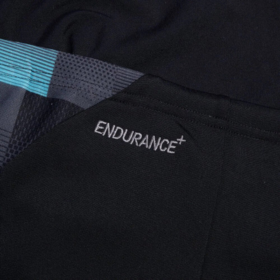 Rroba banje jammer për burra Speedo Endurance+ Max Splice, që nuk i ha klori, thahen shpejt, të zeza me gri