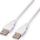 Kabllo USB Multicomp Pro 11.99.8944, USB 2.0 Type A në Type A, 4.5m, e bardhë