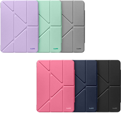Mbulesë tablet LAUT HUEX FOLIO për iPad Air 11" 2024, folio, me mbajtëse Apple Pencil, blu