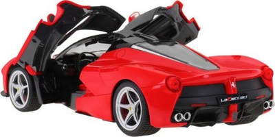Makina me telekomandë Ferrari LaFerrari, shkallë 1:14, me dyer që hapen, e kuqe