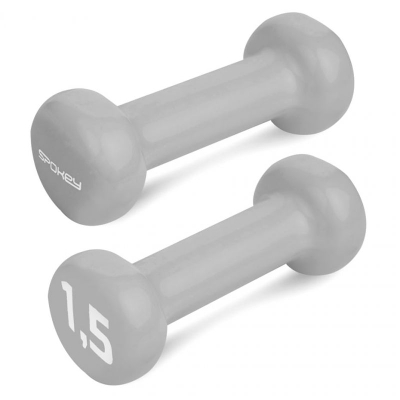 Set hantelash Spokey Shape IV 921562, 2 x 1.5 kg, vinyl, shumëngjyrëshe