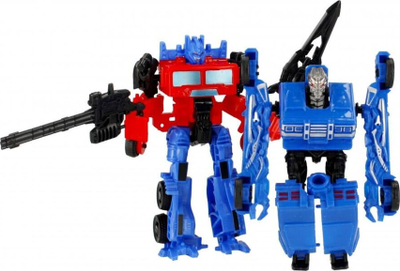 Lodra robot që transformohet Mega Creative Robot Auto, set me kamion dhe robot, plastike, shumëngjyrëshe