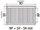 Radiator panel Kermi therm-x2 Profil-V Type 33, 900x900 mm, i bardhë