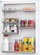 Frigorifer i integru H-FRIDGE 300 Candy HOBT3518EW, No Frost, 177 cm, i bardhë