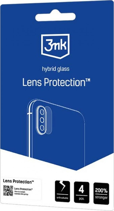 Заштита за камера 3MK FlexibleGlass за Realme 12 Pro 12 Pro Plus, флексибилно стакло, висока транспарентност