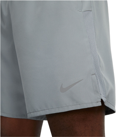Кратки панталони за трчање Nike Dri FIT Challenger 2 in 1, машки, сиви