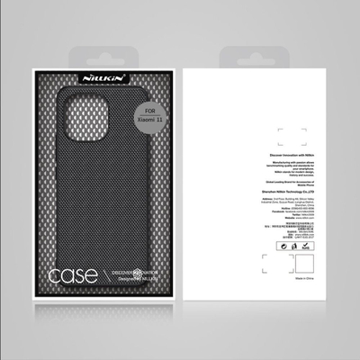 Mbulesë telefoni Nillkin Textured Series për Xiaomi Mi 11i, TPU, antirrëshqitëse, e zezë