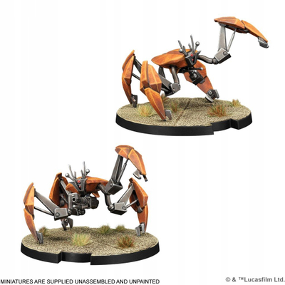 Zgjerim tavoline Atomic Mass Games Star Wars Legion LM-432 Crab Droids, 2 lojtarë, mosha 14+, shumëngjyrësh