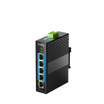 4-Port Industrial PoE+ Switch ( IF1005P )