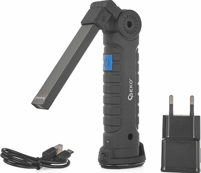 Dritë pune LED COB 5n1, 3W, 1200mAh, e zezë