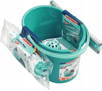 Set shtupë me kovë Leifheit Classic, 12 l