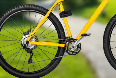 Zinxhir biçiklete malore MTB, 116 hallka, 6 marshha, metalik