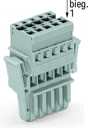 Konektor femër WAGO Series 769, 32A, CSA, gri
