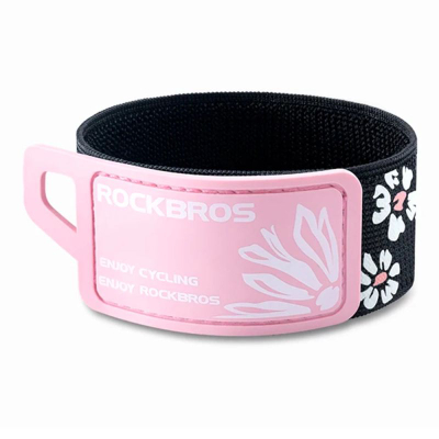 Shirit reflektues Rockbros 49210010001, elastik, 50cm, rozë