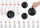 Set bowling Classic, 2 topa, 10 birila, shumngjyrsh