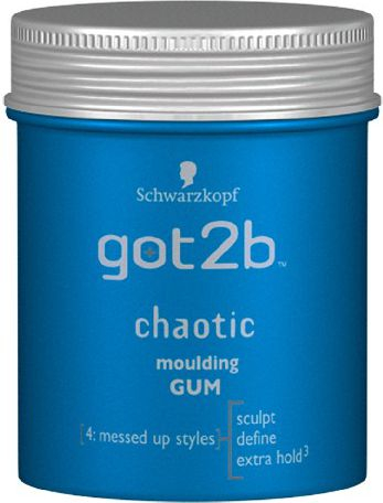 Гума за обликување коса Schwarzkopf Got2b Chaotic, 100 ml