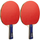 Set pingpongu JOOLA Family Advanced, 4 raketa, topa edhe çantë, i zi